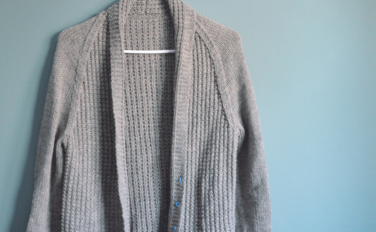 A Sweater Reversal: The Farmhouse Cardigan